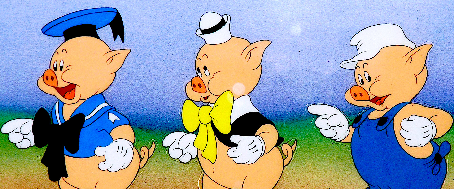 The Practical Pig backdrop