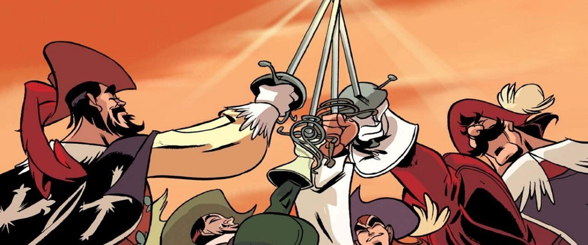 The Three Musketeers backdrop