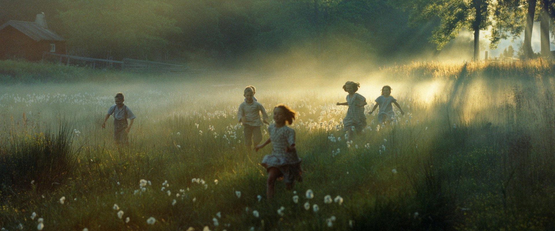 The Children of Noisy Village backdrop