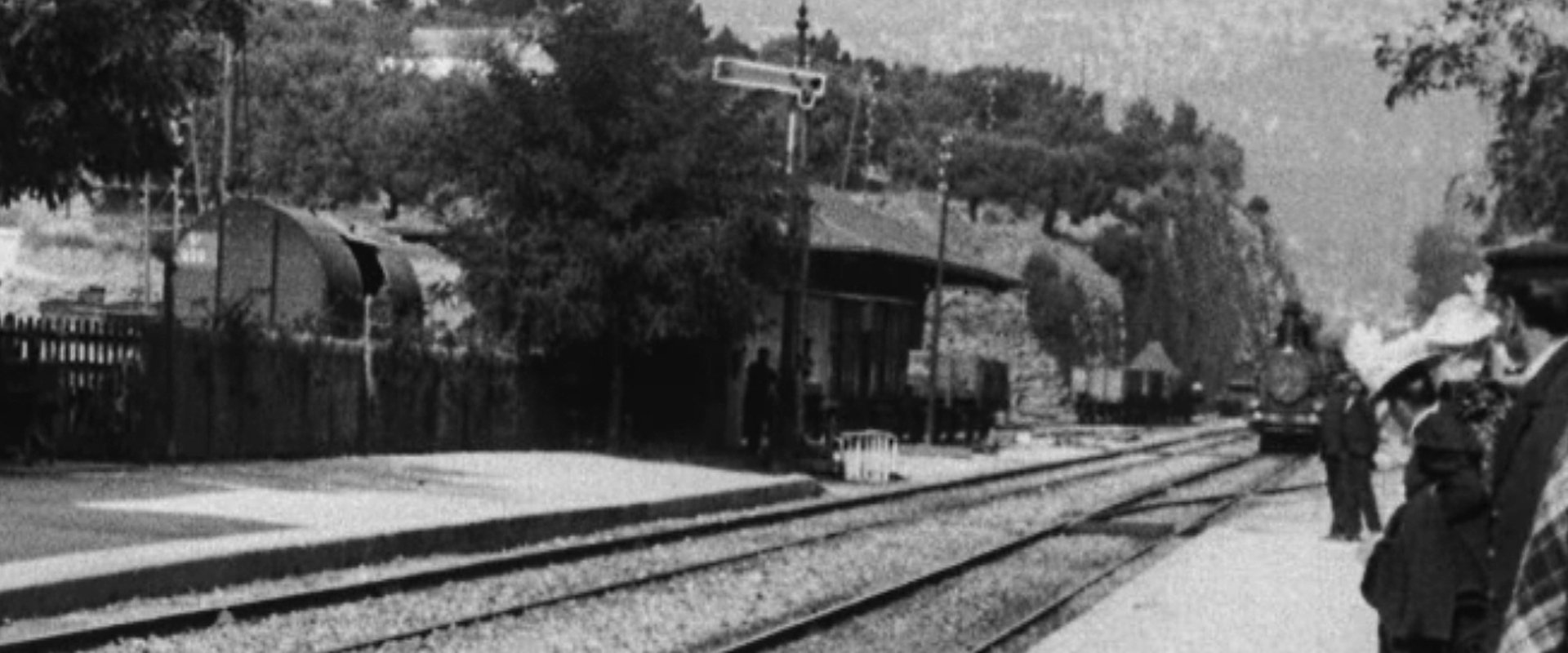 The Arrival of a Train at La Ciotat backdrop