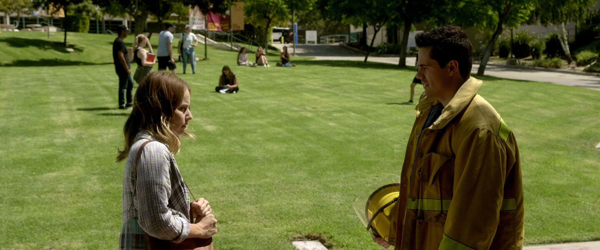 Burning Lies backdrop