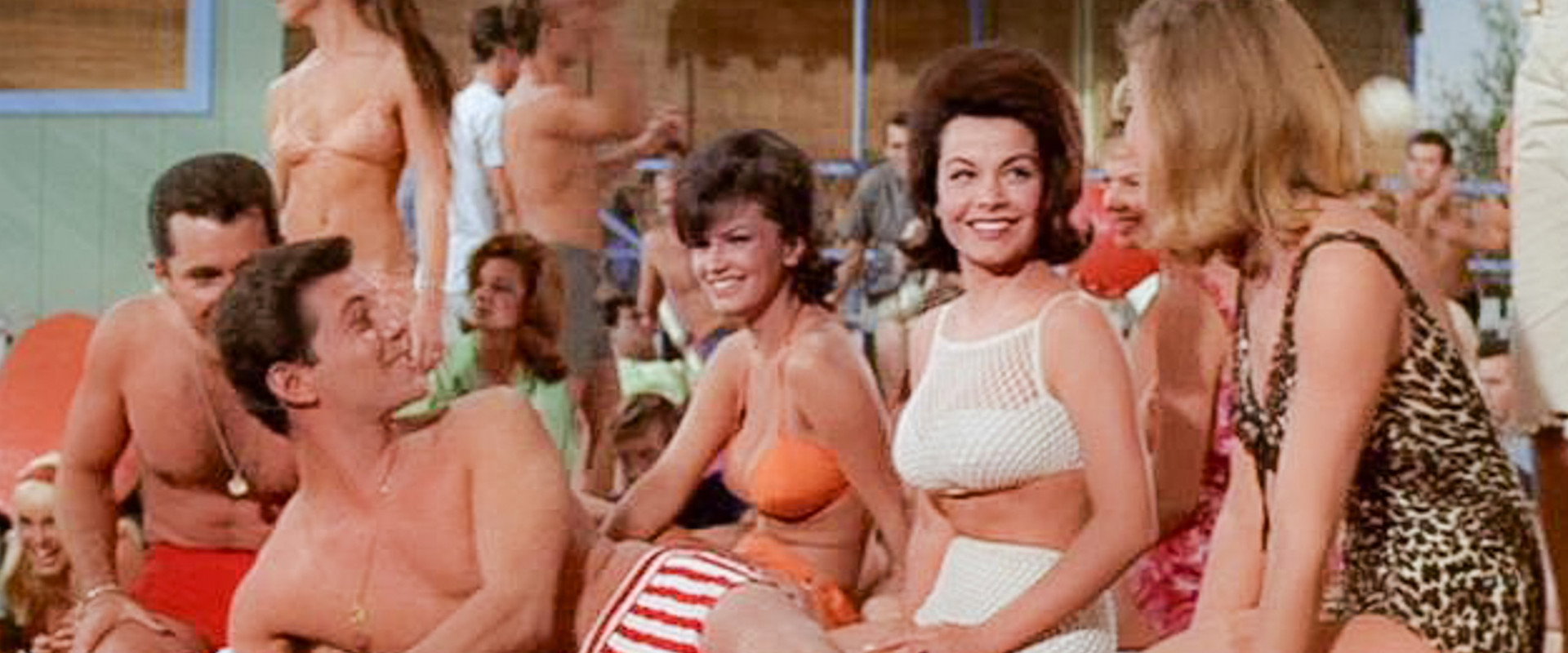 Muscle Beach Party backdrop