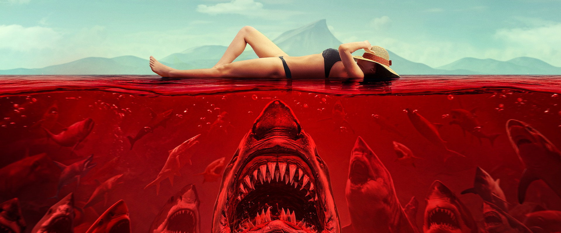 Man-Eating Shark backdrop