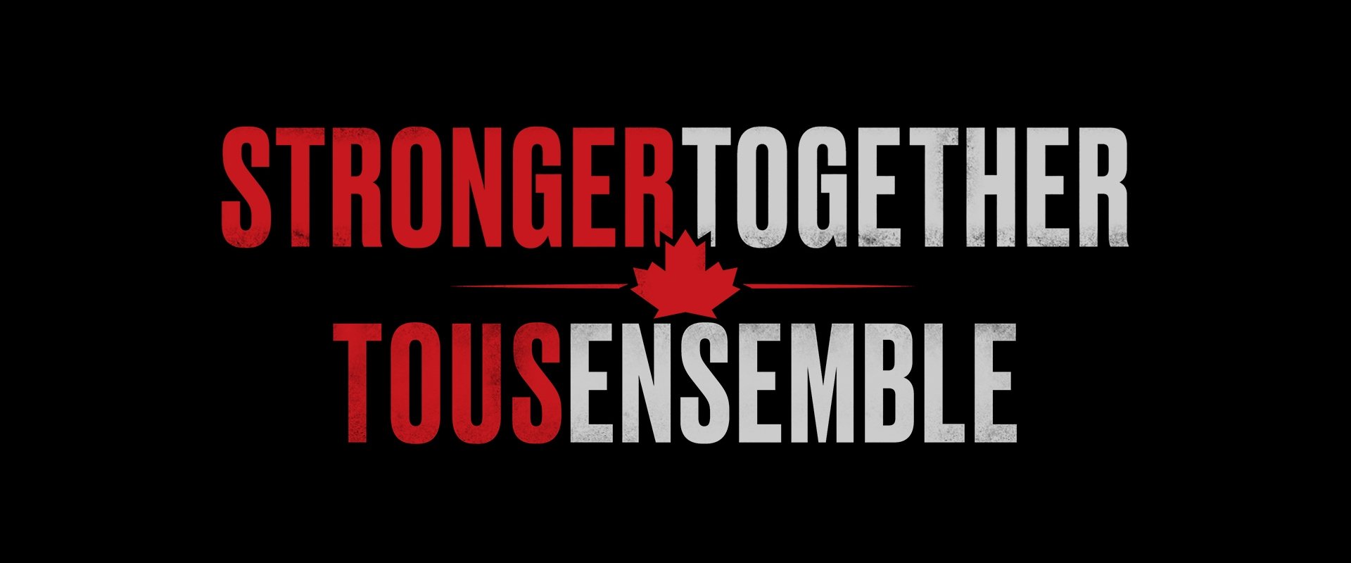 Stronger Together, Tous Ensemble backdrop