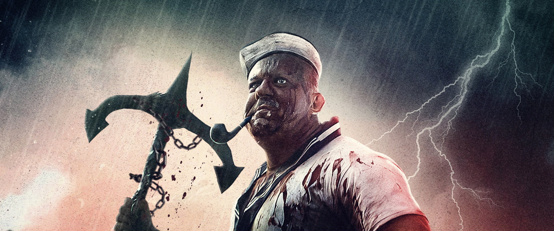 Popeye's Revenge backdrop