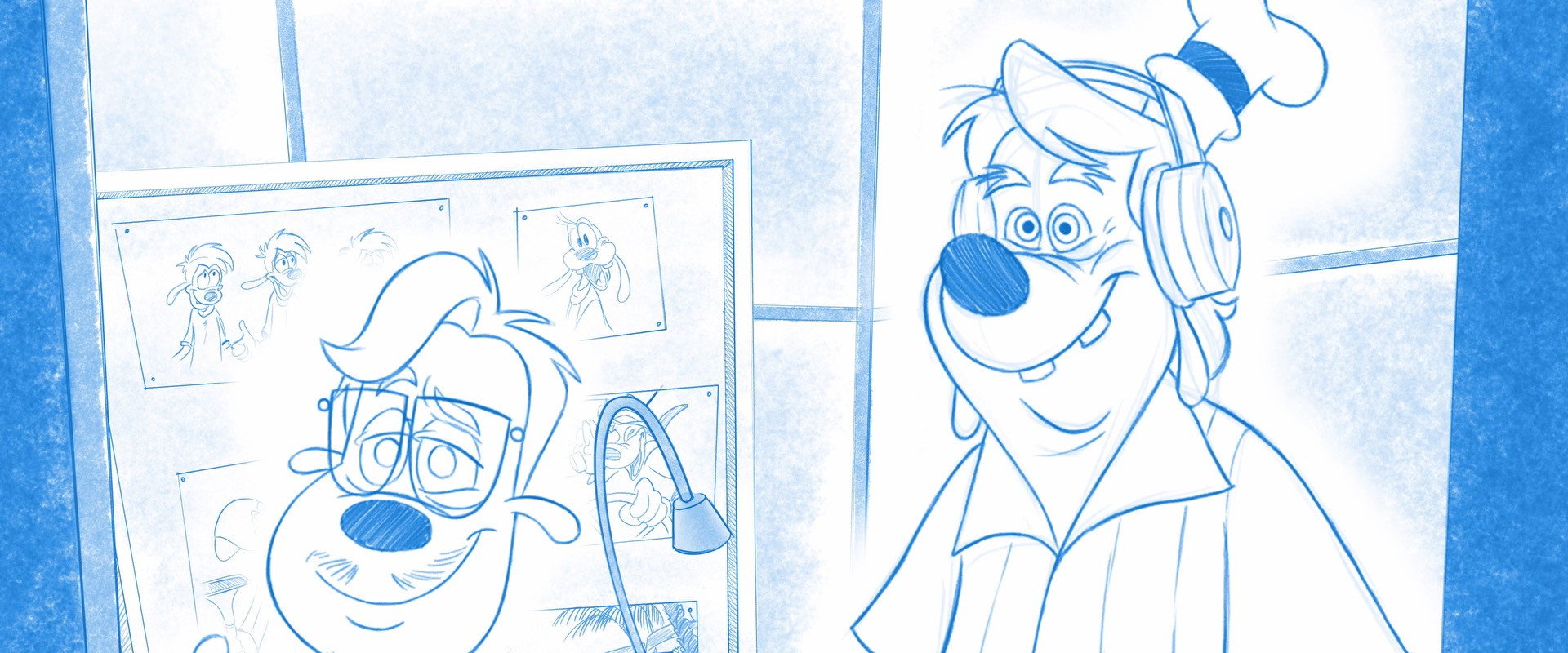 Not Just a Goof backdrop