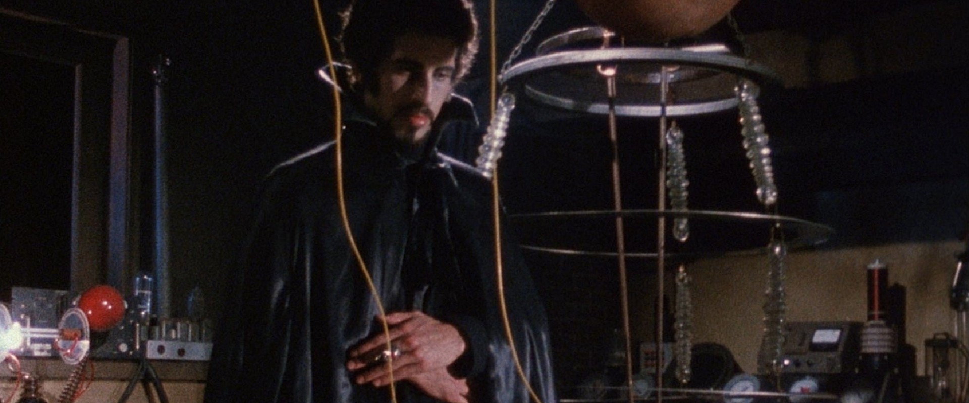 Dracula vs. Frankenstein backdrop