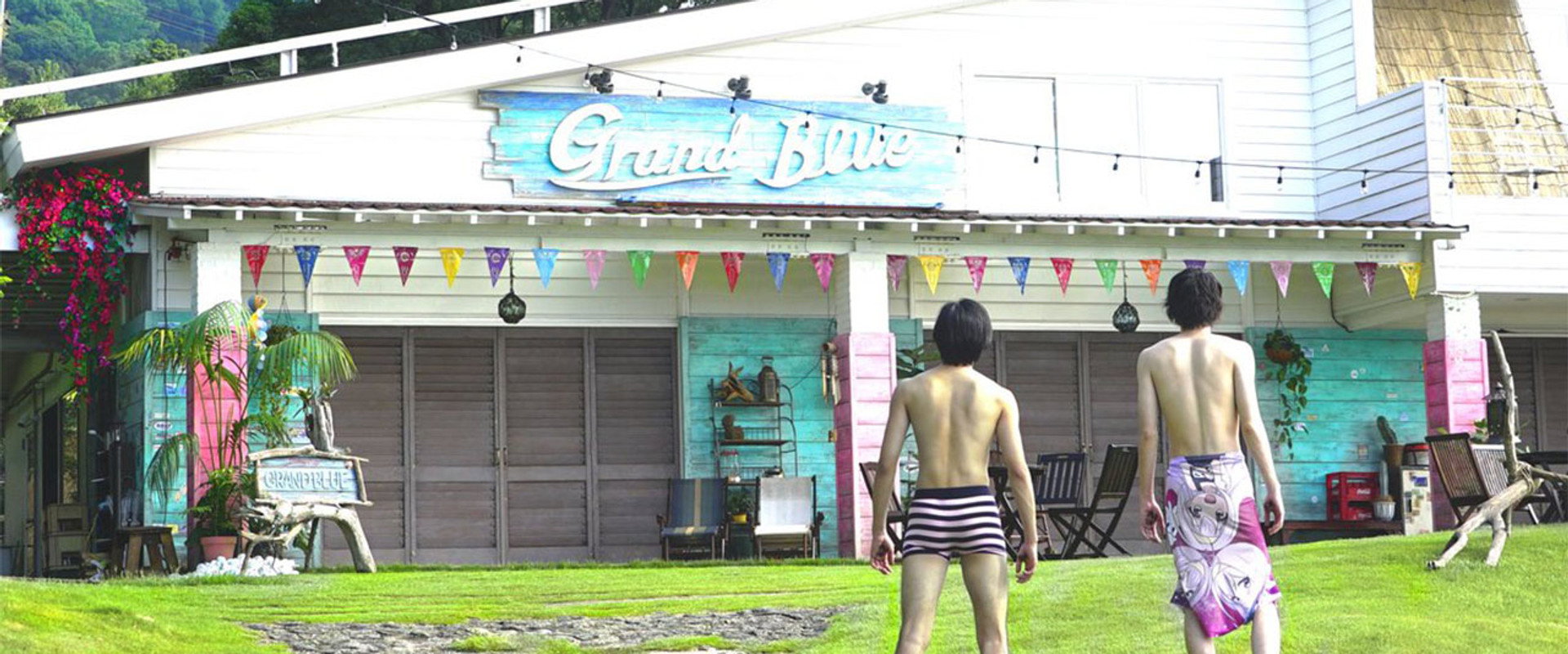 Grand Blue backdrop