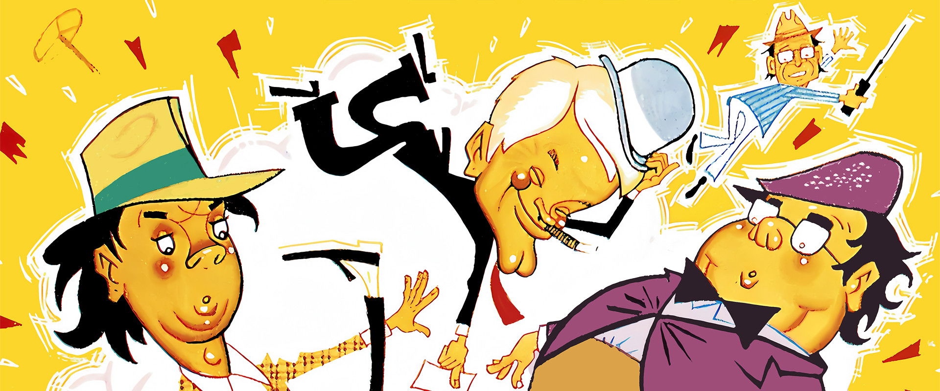 The Olsen Gang Outta Sight backdrop