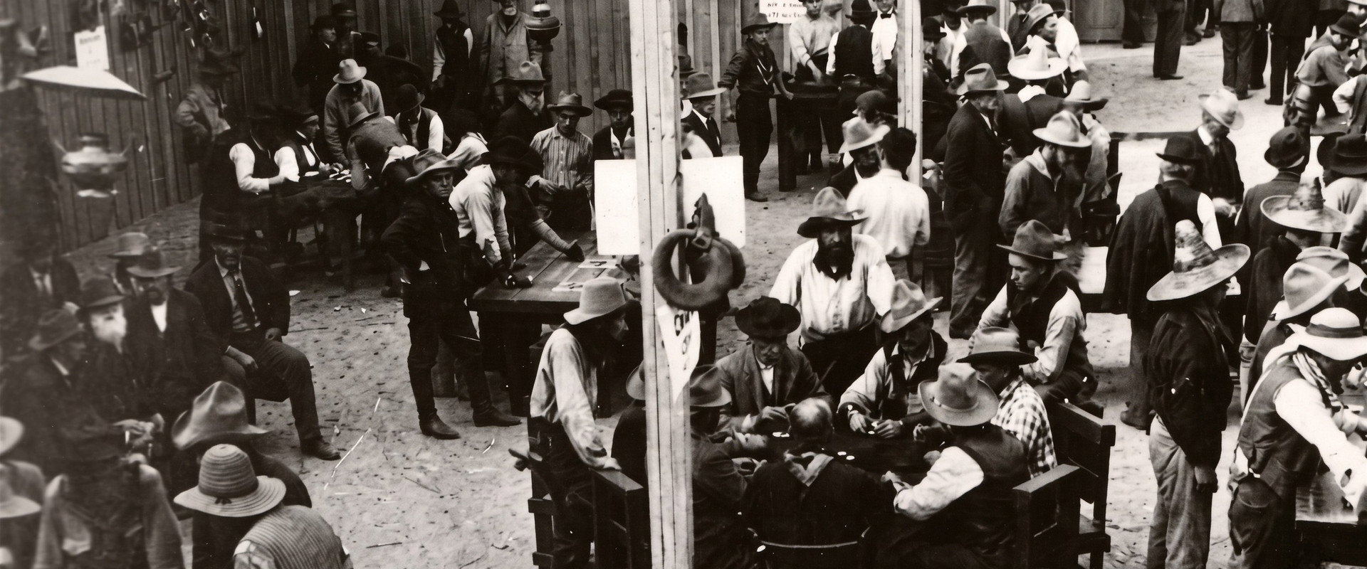 The Bargain backdrop