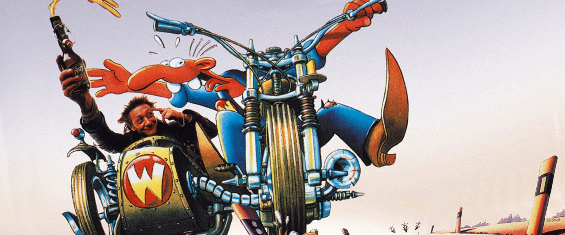 Werner and the Wizard of Booze backdrop