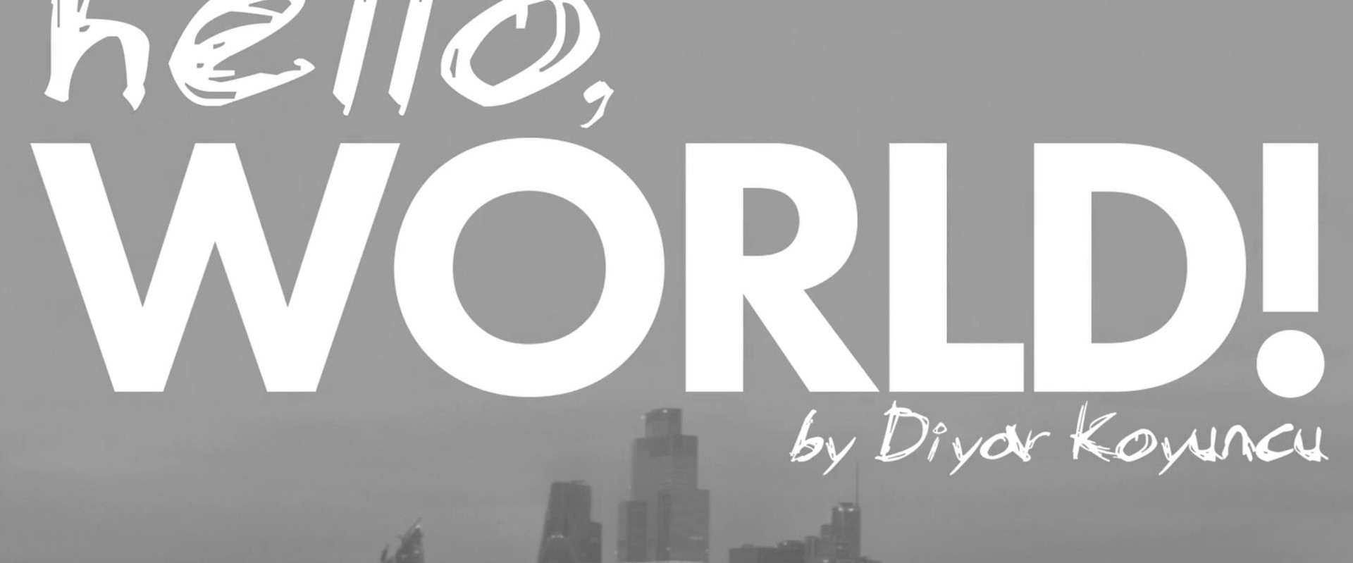 hello, WORLD! backdrop