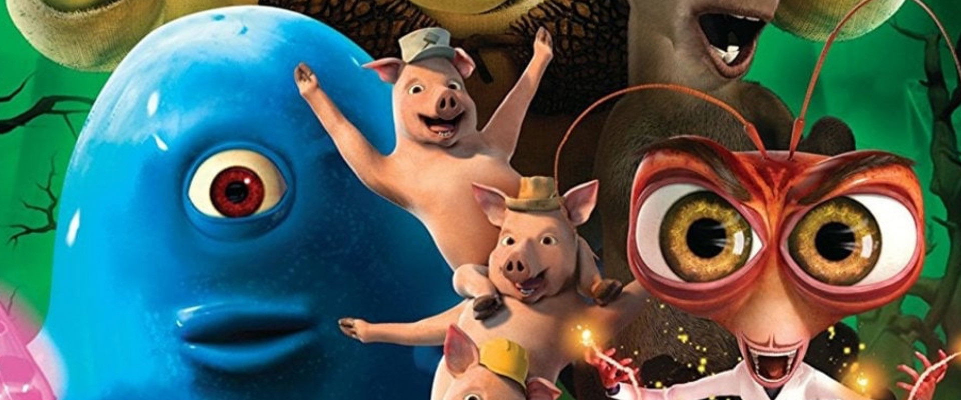 Shrek's Thrilling Tales backdrop