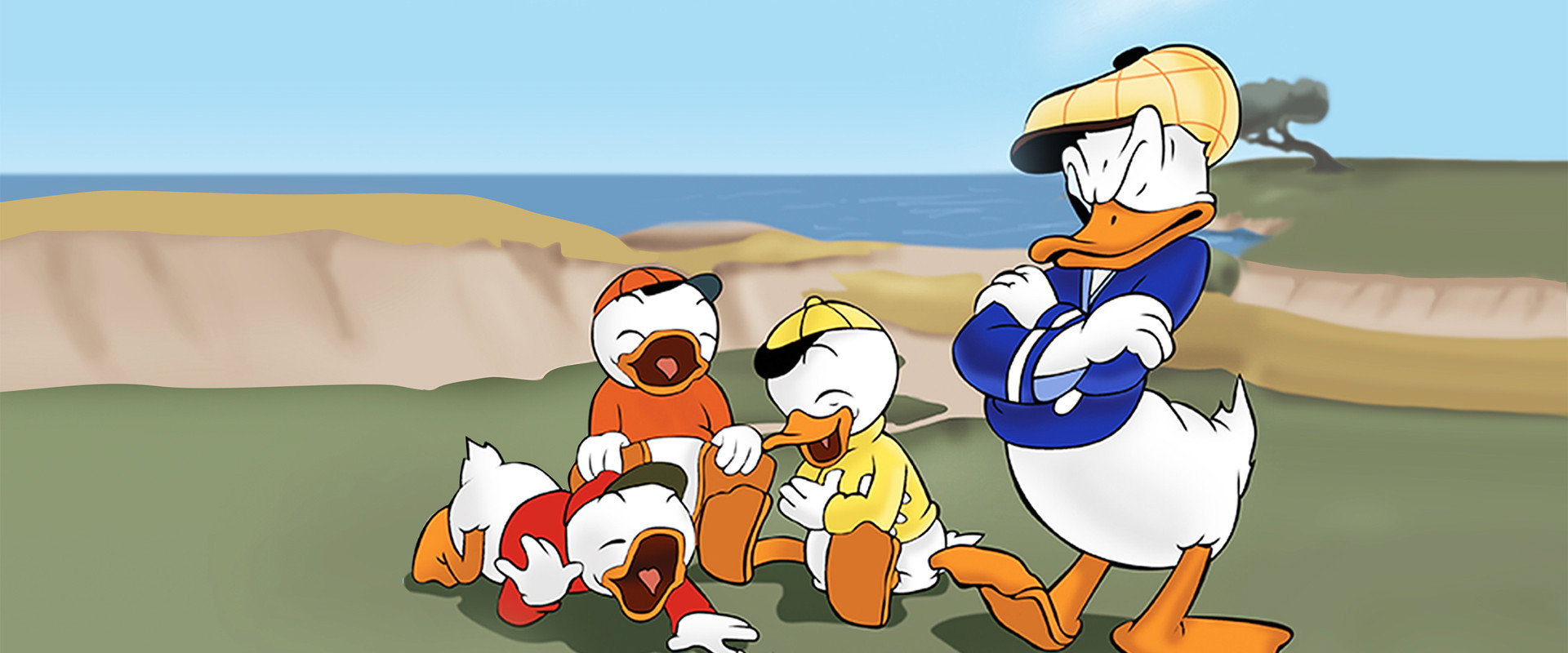 Donald's Golf Game backdrop