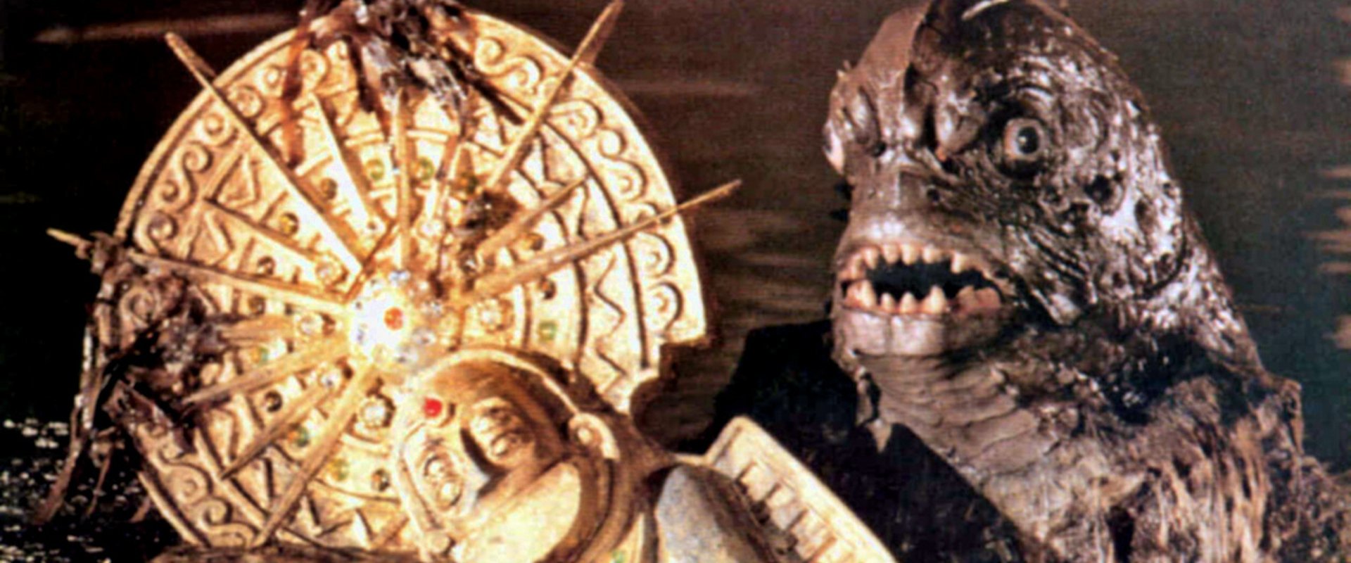 Island of the Fishmen backdrop