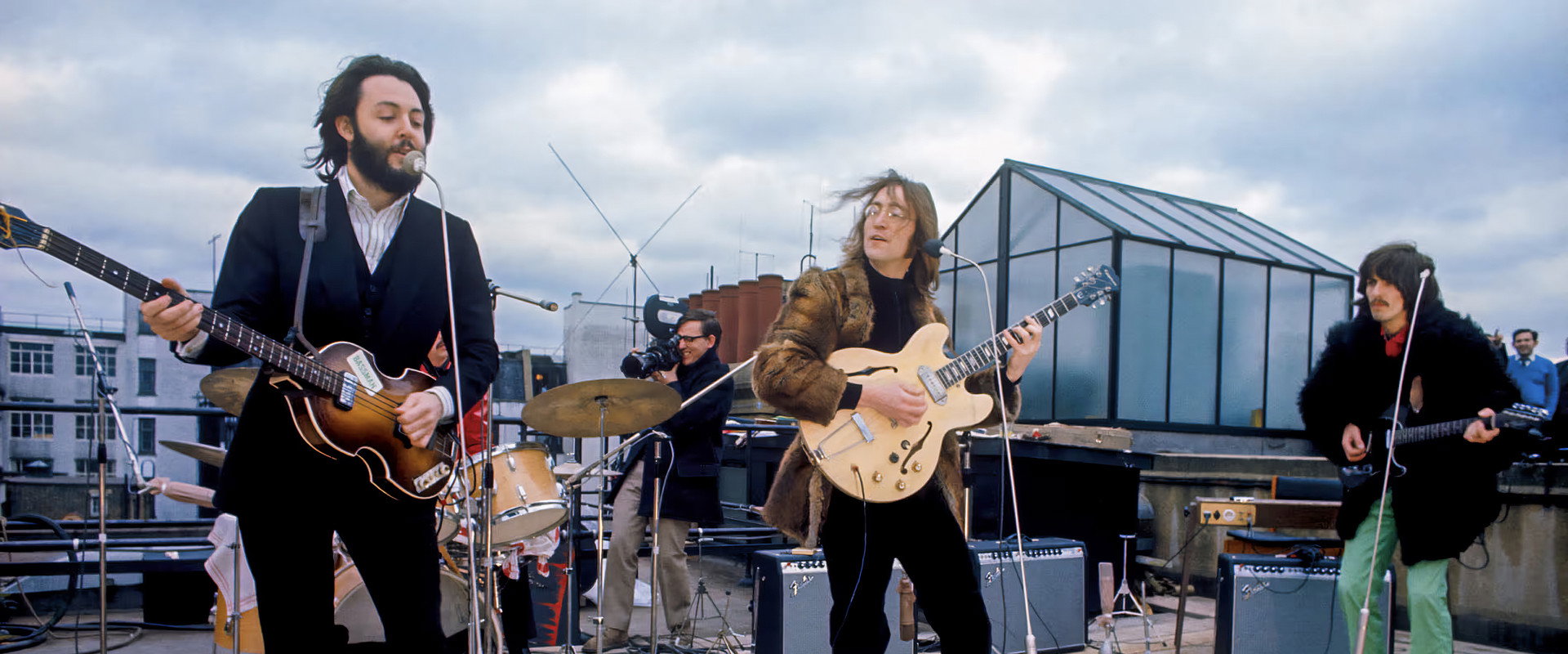 The Beatles: Get Back - The Rooftop Concert backdrop