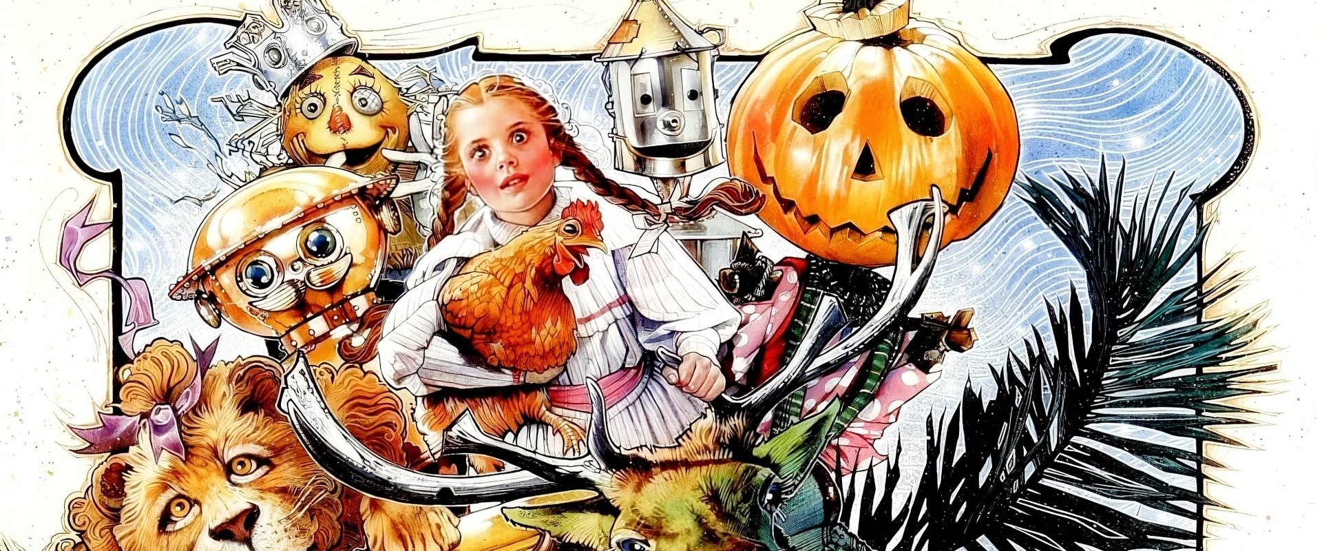 Return to Oz backdrop