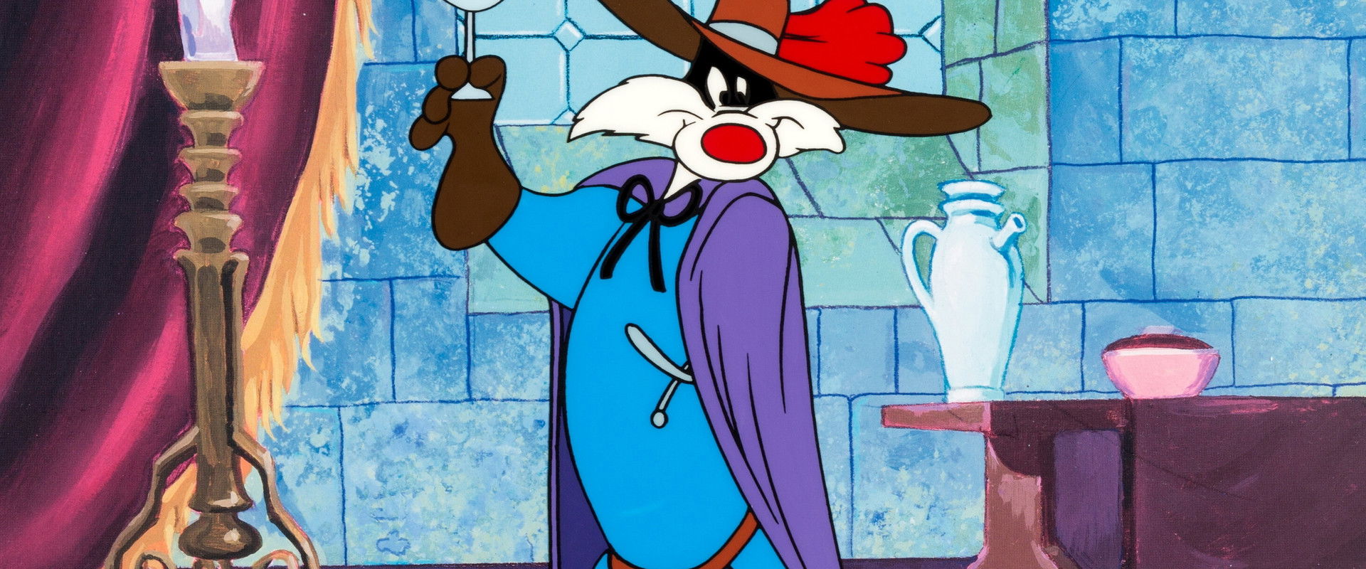 The Scarlet Pumpernickel backdrop