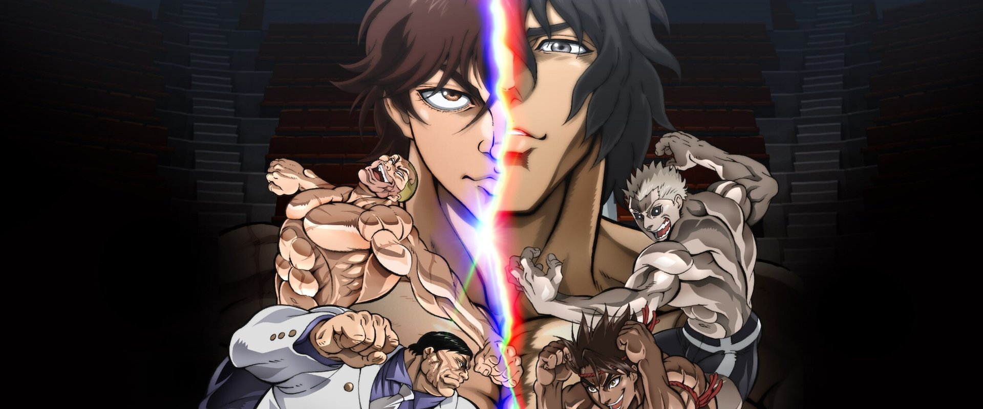 Baki Hanma VS Kengan Ashura backdrop