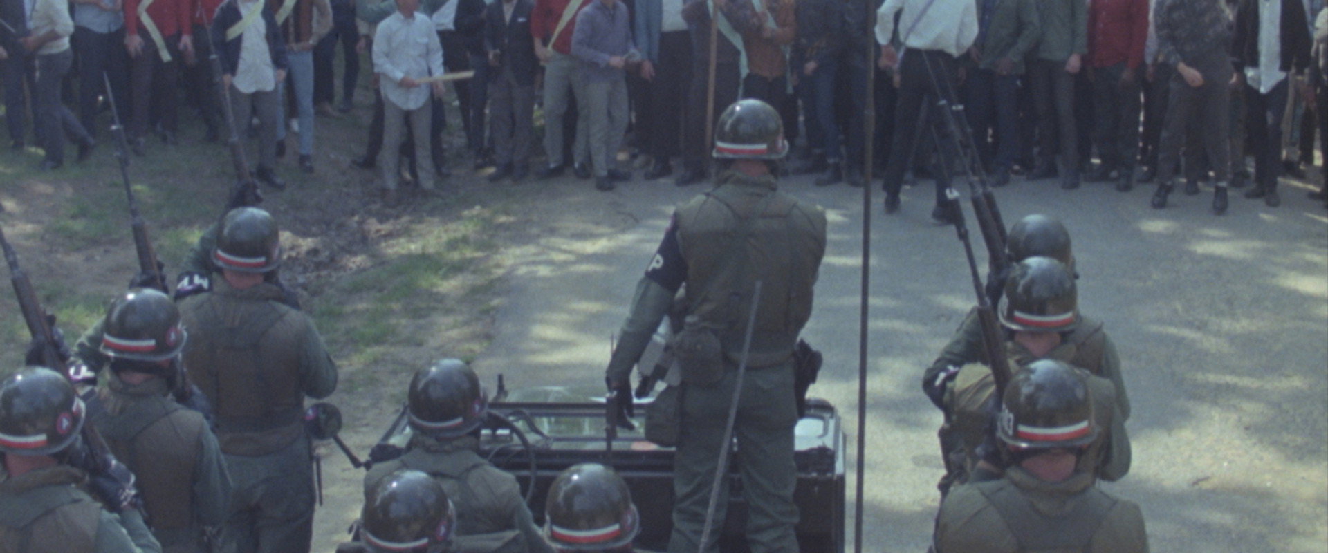 Riotsville, USA backdrop