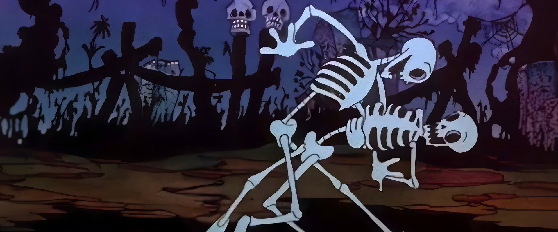 Skeleton Frolic backdrop