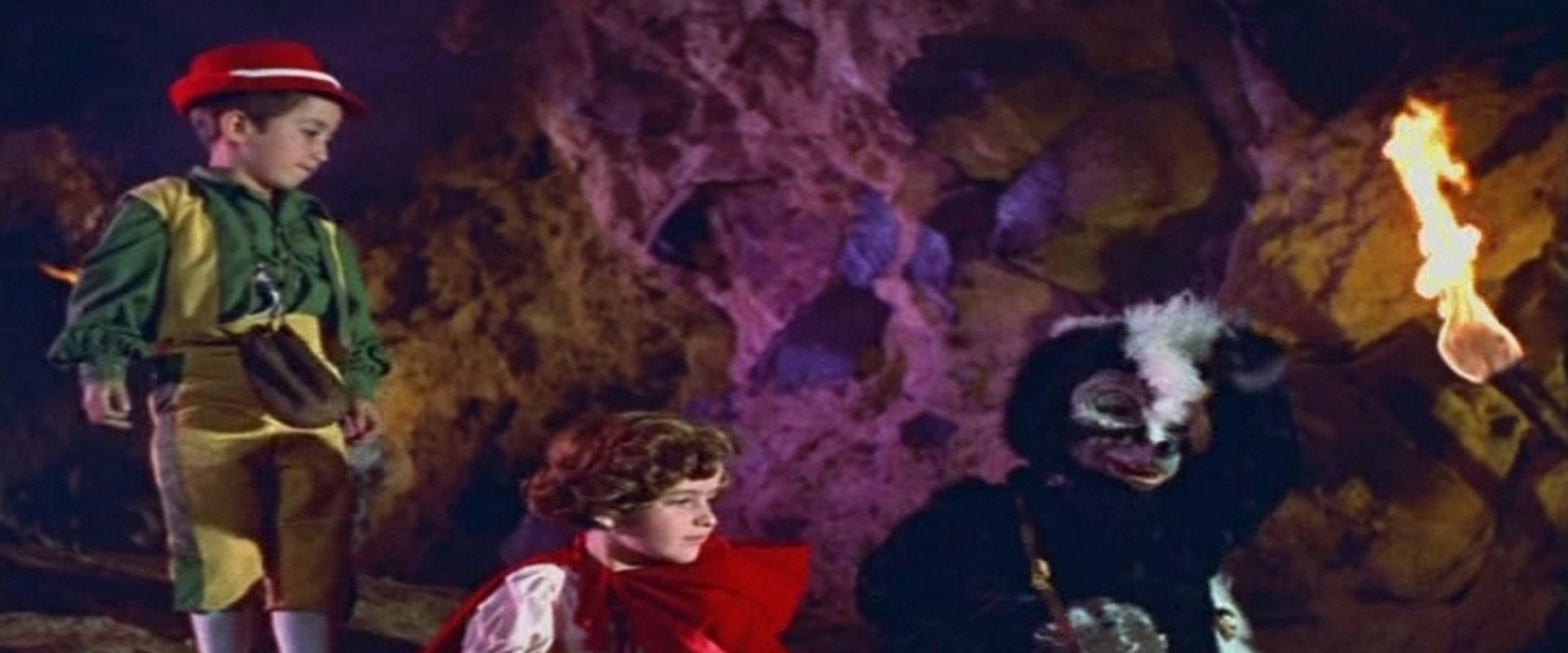 Little Red Riding Hood and Tom Thumb vs. the Monsters backdrop