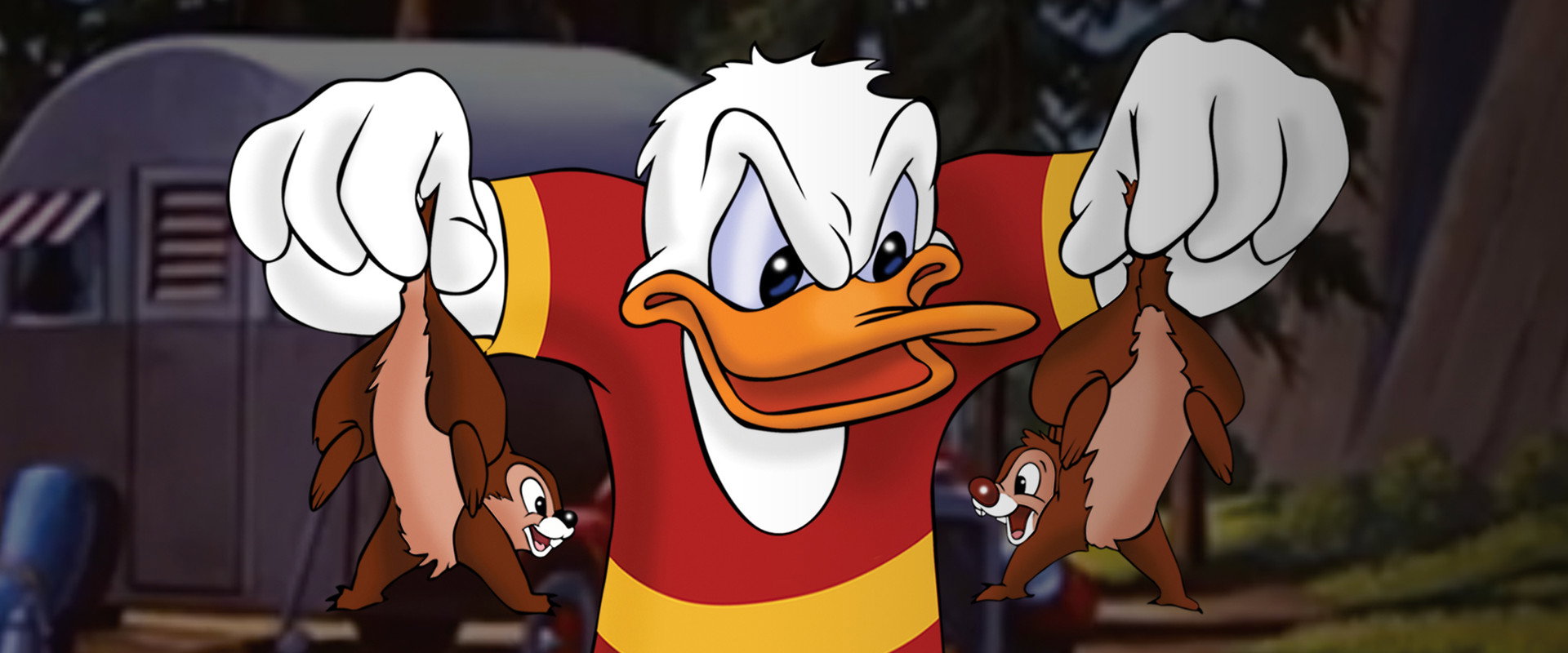 Trailer Horn backdrop