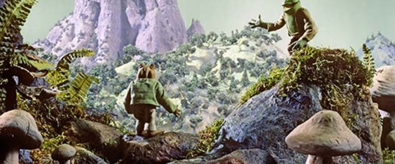 Frog and Toad Together backdrop