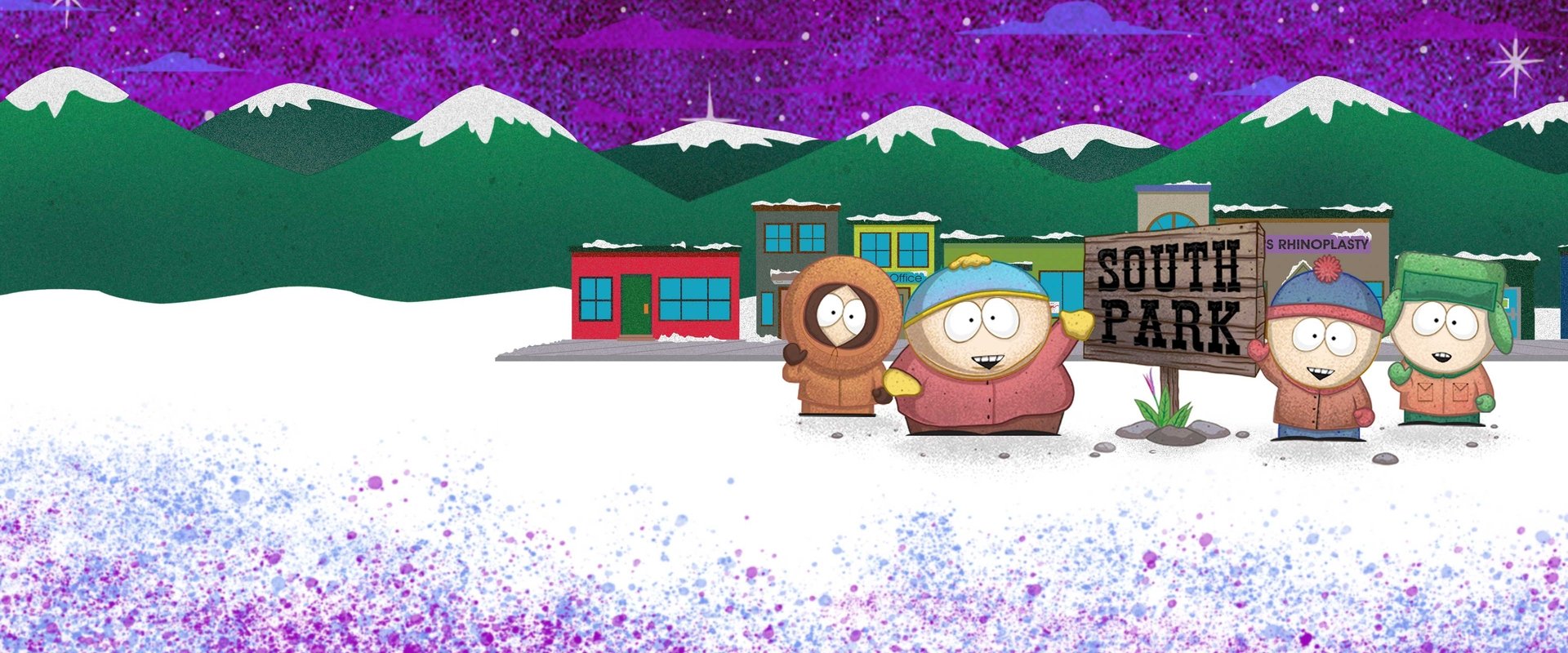 South Park: The 25th Anniversary Concert backdrop