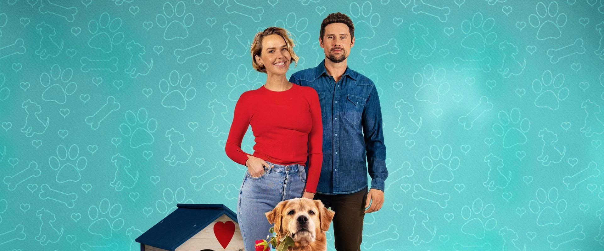 Love Is a Dog's Best Friend backdrop