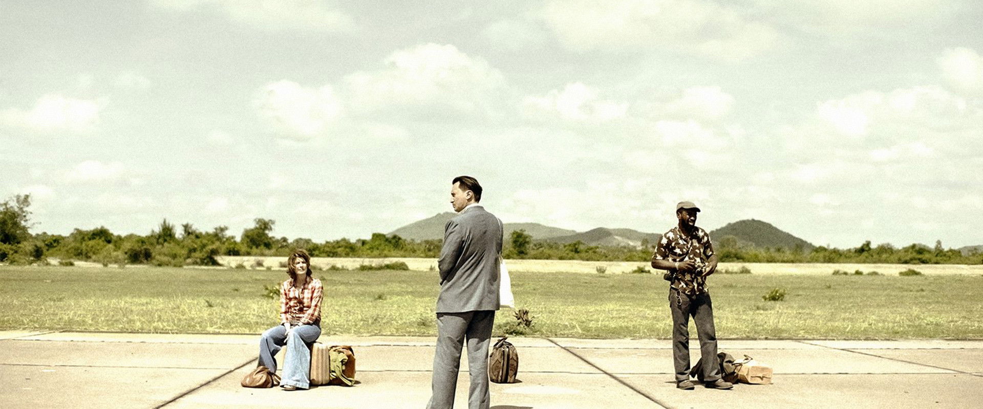 Meeting with Pol Pot backdrop