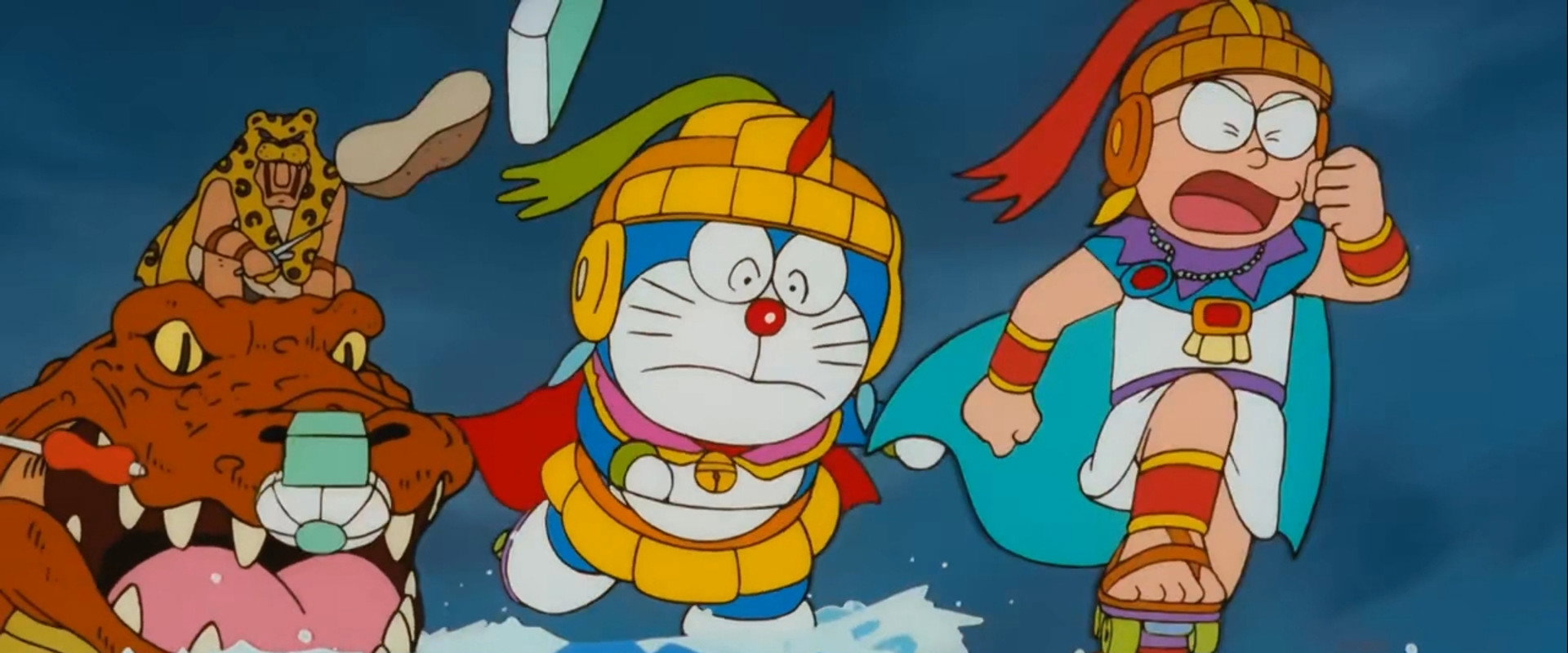 Doraemon: Nobita and the Legend of the Sun King backdrop
