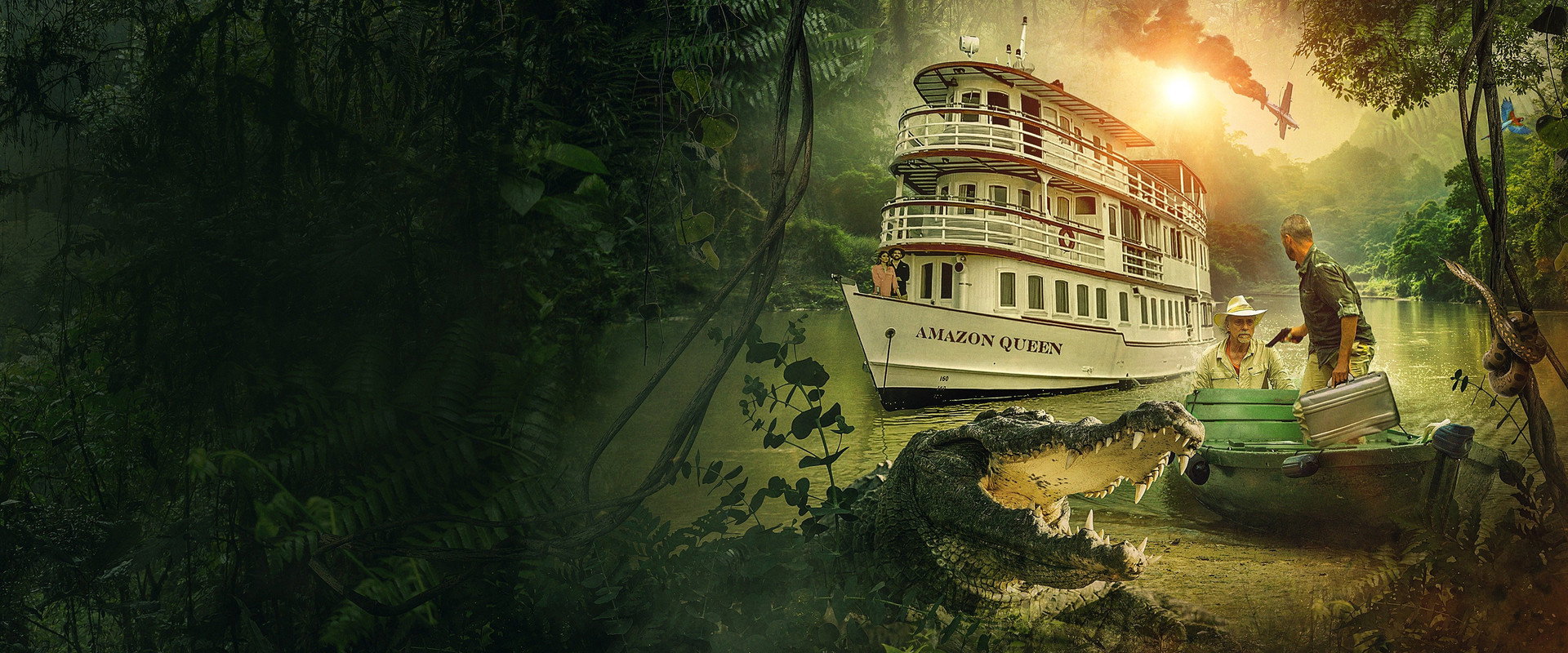 Amazon Queen backdrop