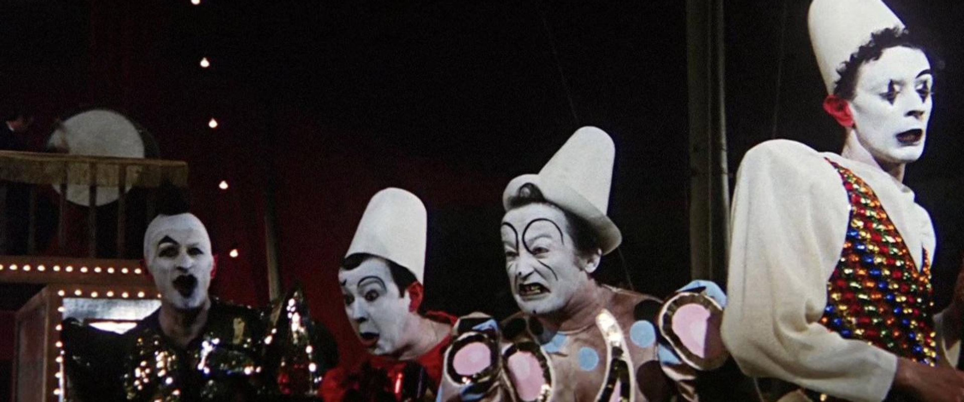 The Clowns backdrop