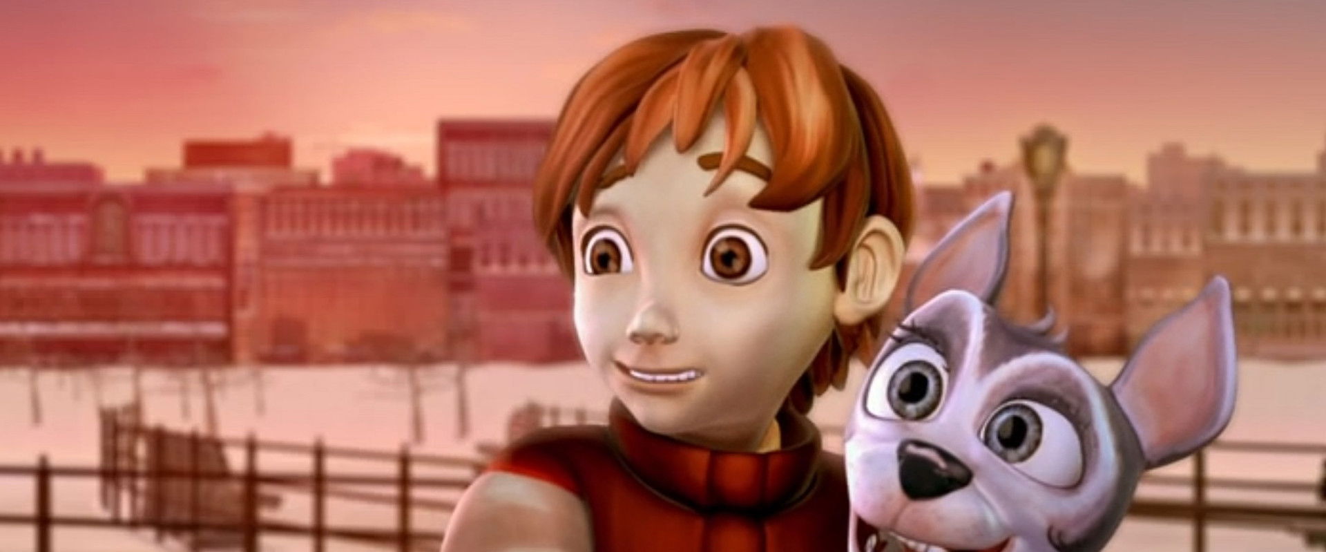 Little Spirit: Christmas in New York backdrop