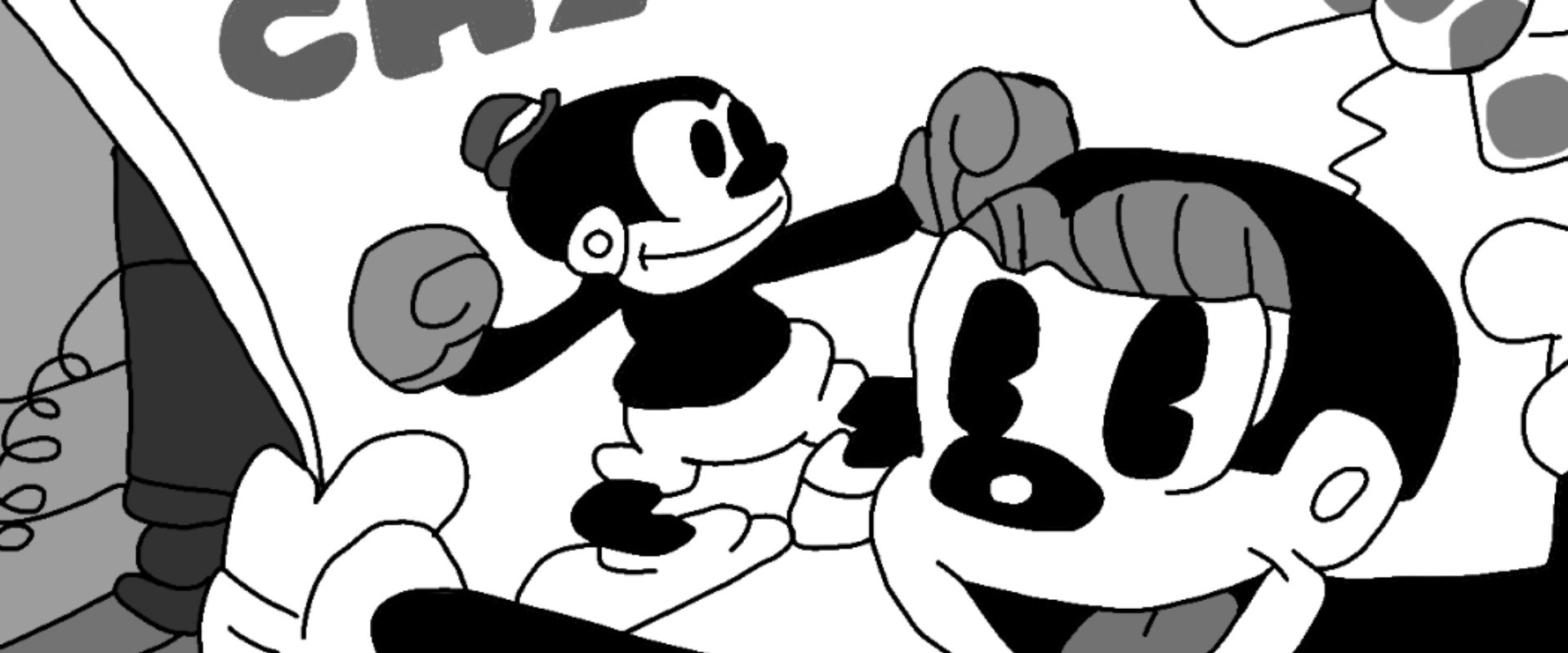 Battling Bosko backdrop