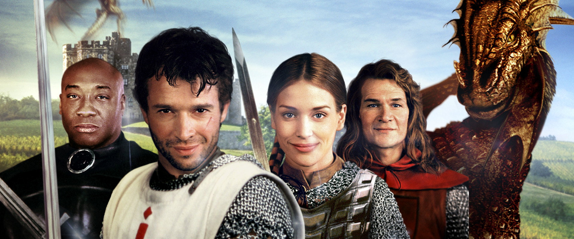 George and the Dragon backdrop