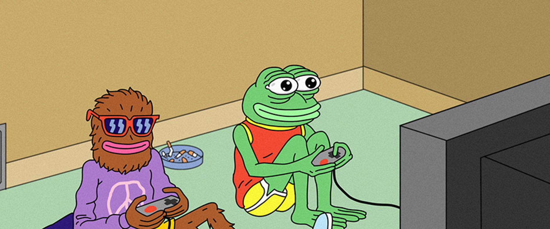 Feels Good Man backdrop