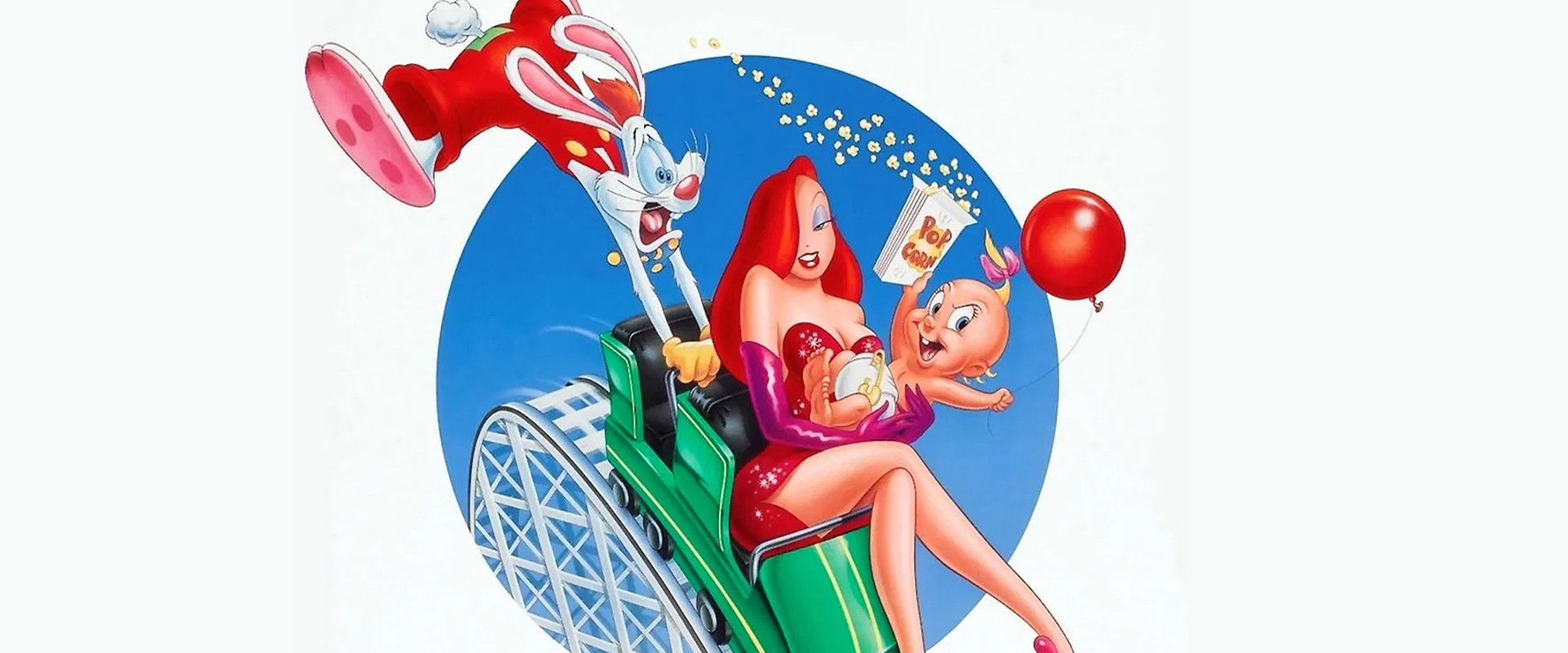 Roller Coaster Rabbit backdrop