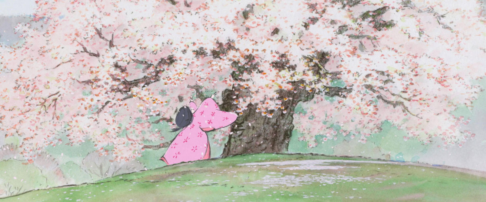 The Tale of The Princess Kaguya backdrop