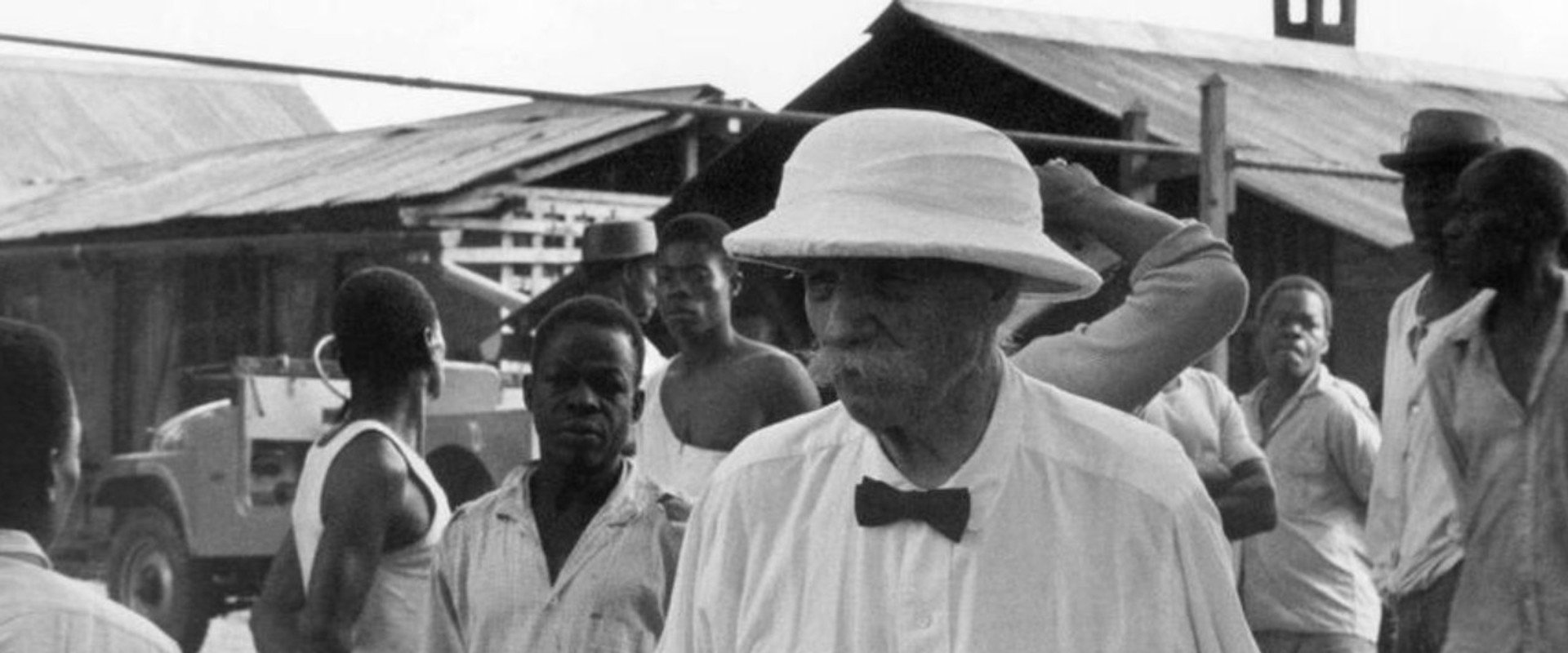 The Great White of Lambarene backdrop