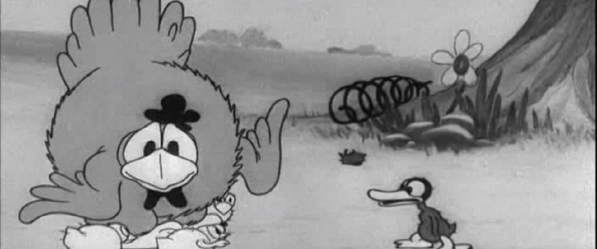 The Ugly Duckling backdrop