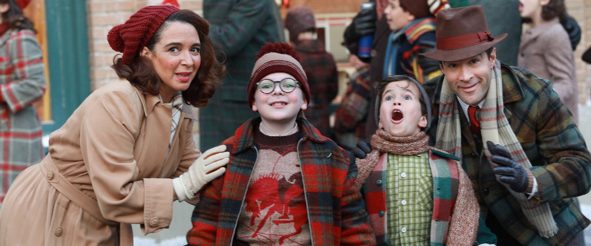 A Christmas Story Live! backdrop