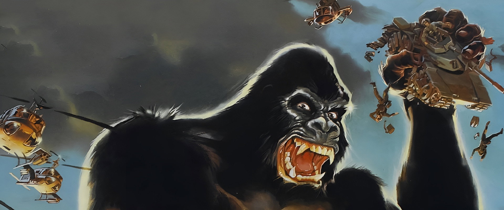 King Kong Lives backdrop