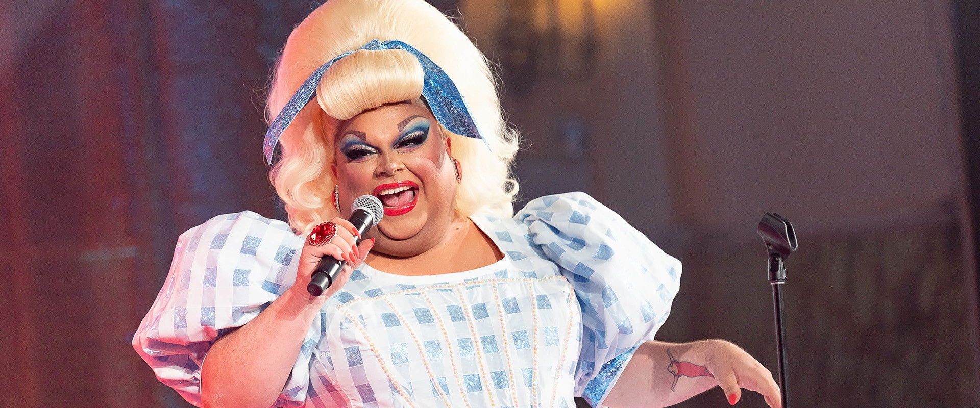 Ginger Minj: Bless Your Heart backdrop