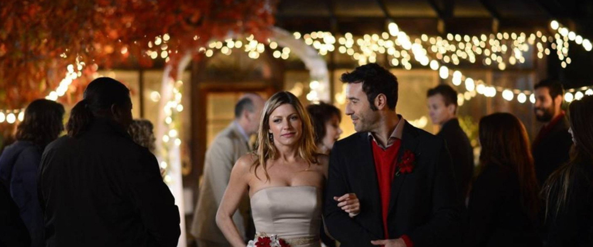 Married by Christmas backdrop