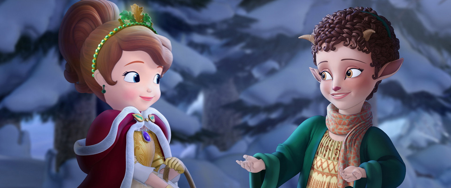 Sofia the First: Dear Sofia...A Royal Collection backdrop