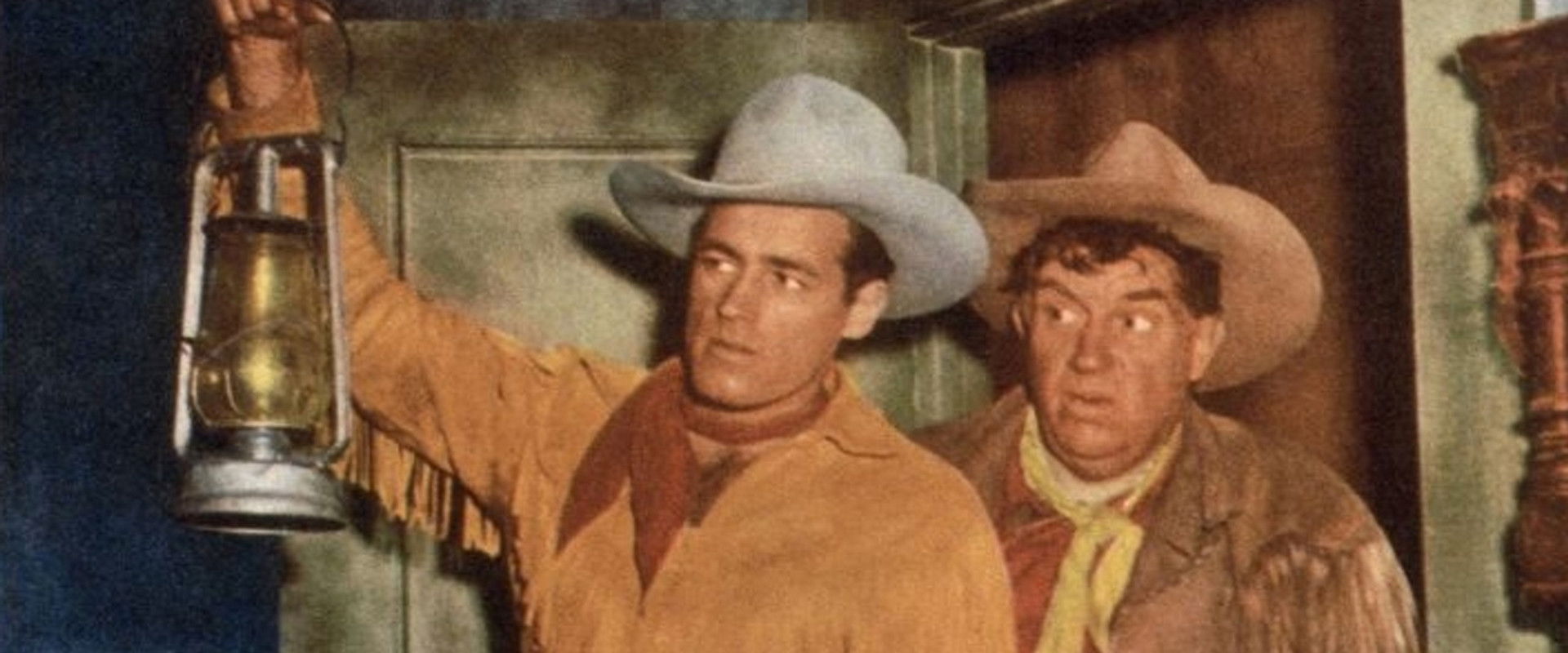 The Two Gun Teacher backdrop