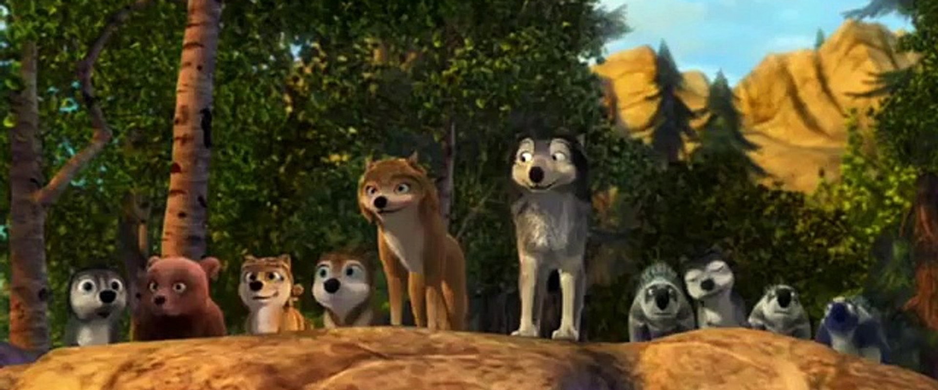 Alpha and Omega: Family Vacation backdrop