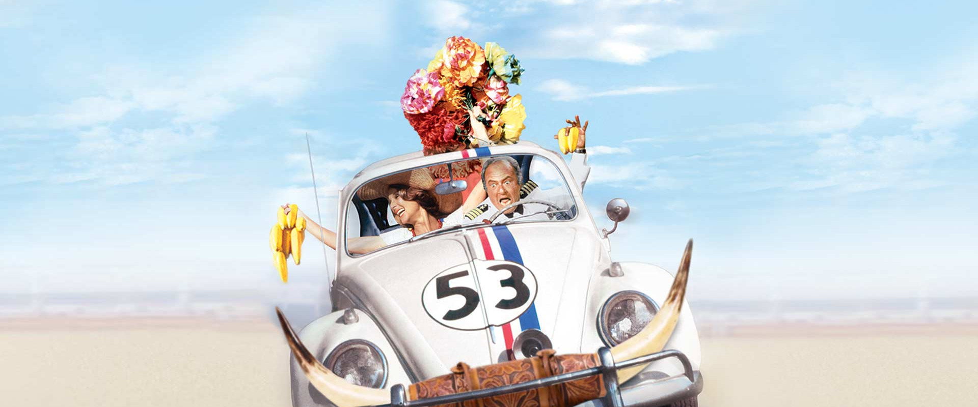 Herbie Goes Bananas backdrop